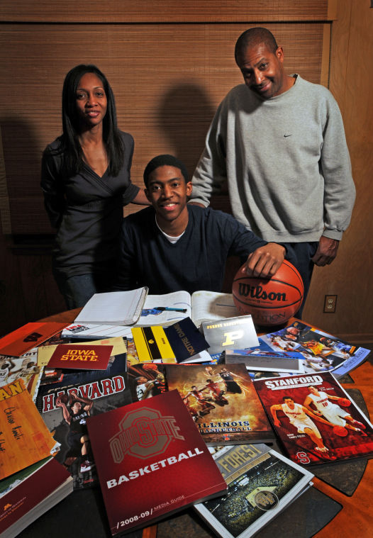 Randle family enjoying the moment